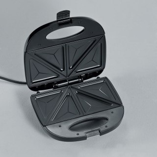 SEVERIN SANDWICH-TOSTER, STAL, PŁYTY Z POWŁOKĄ ANTYADHEZYJNĄ, ŁATWE CZYSZCZENIE, GUMOWE NÓŻKI, MOC 600W SA2969