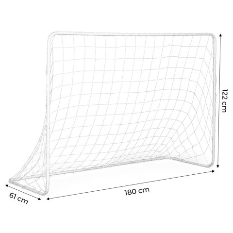 Bramka piłkarska z siatką do piłki nożnej 180x122cm Ecotoys Bramka piłkarska z siatką do piłki nożnej 180x122cm Ecotoys