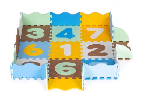 Mata piankowa edukacyjna kojec puzzle podkład dla dzieci Mata piankowa edukacyjna kojec puzzle podkład dla dzieci