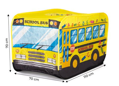 Namiot namiocik dla dzieci Autobus szkolny domek Namiot namiocik dla dzieci Autobus szkolny domek