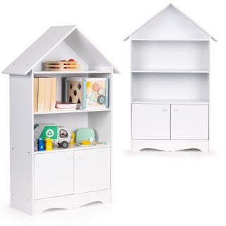 Regał szafka Domek na zabawki dla dzieci bibilioteczka Ecotoys
