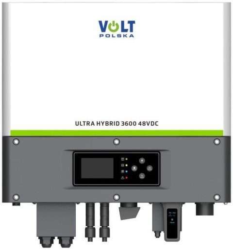 Inwerter solarny hybrydowy Volt Polska Ultra Hybrid 3600W/5400W 2x MPPT (120-500V) Wi-Fi Inwerter solarny hybrydowy Volt Polska Ultra Hybrid 3600W/5400W 2x MPPT (120-500V) Wi-Fi