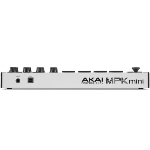 Klawiatura sterująca AKAI MPK Mini MK3 kontroler MIDI USB Czarny, Biały