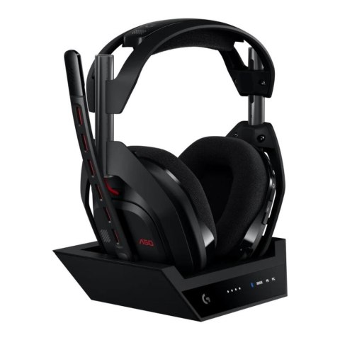 Słuchawki z mikrofonem Logitech Astro A50 Gen5 bezprzewodowe czarne