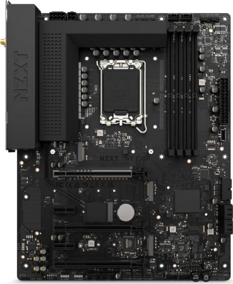 Płyta główna NZXT N7 Z790 MATTE BLACK (Socket 1700 /ATX) Płyta główna NZXT N7 Z790 MATTE BLACK (Socket 1700 /ATX)