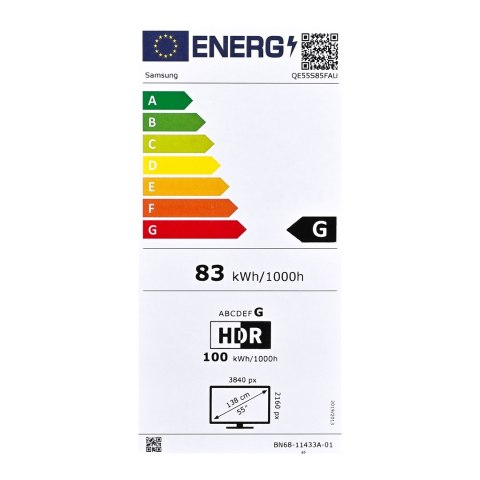 Telewizor 55" Samsung QE55S85F Telewizor 55" Samsung QE55S85F