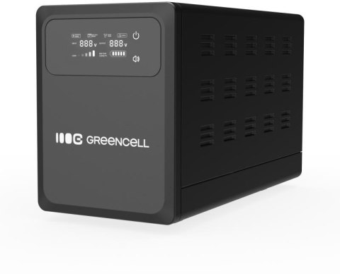 UPS ZASILACZ AWARYJNY Greencell PowerCore 800VA 500W AVR 12VDC LCD UPS ZASILACZ AWARYJNY Greencell PowerCore 800VA 500W AVR 12VDC LCD