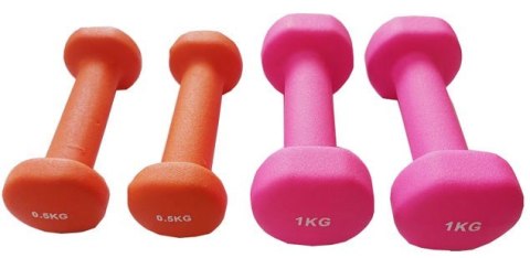 HANTLE NEOPRENOWE ZESTAW 2 x 0,5 KG HANTLE NEOPRENOWE ZESTAW 2 x 0,5 KG