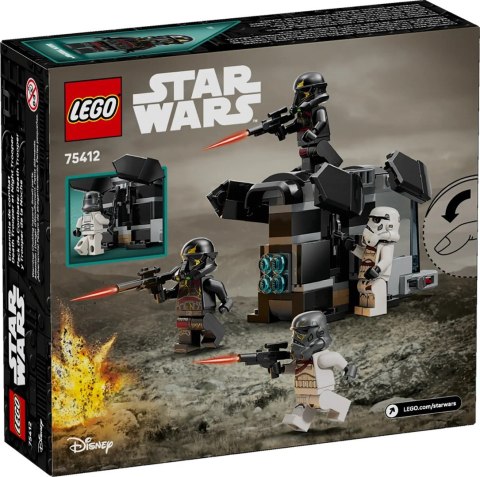 LEGO STAR WARS 75412 Szturmowiec Śmierci i nocny szturmowiec - zestaw bitewny LEGO STAR WARS 75412 Szturmowiec Śmierci i nocny szturmowiec - zestaw bitewny