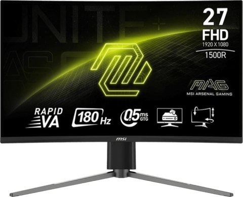 Monitor MSI MAG 27C6PF (27" /VA /180Hz /1920 x 1080 /Czarny) Monitor MSI MAG 27C6PF (27" /VA /180Hz /1920 x 1080 /Czarny)