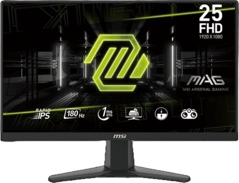 Monitor MSI MAG 256F (24.5" /IPS /180Hz /1920 x 1080 /Czarny) Monitor MSI MAG 256F (24.5" /IPS /180Hz /1920 x 1080 /Czarny)