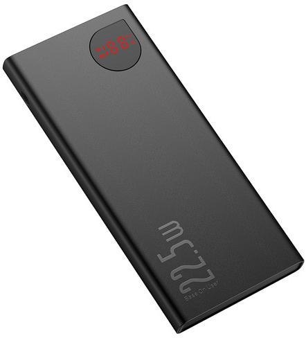 Powerbank Baseus Adaman Metal PPAD070001 10000mAh 22,5W PD QC 3.0 2x USB-A 1x USB-C + KABEL Powerbank Baseus Adaman Metal PPAD070001 10000mAh 22,5W PD QC 3.0 2x USB-A 1x USB-C + KABEL