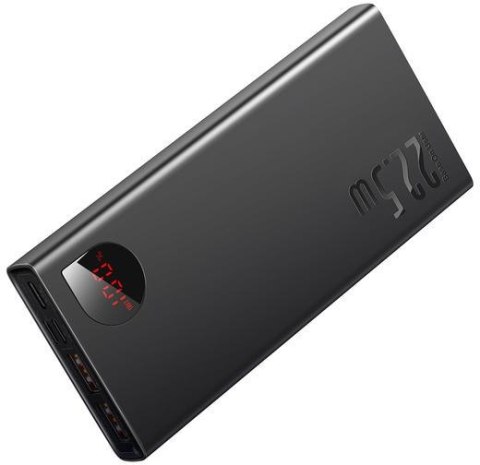 Powerbank Baseus Adaman Metal PPAD070001 10000mAh 22,5W PD QC 3.0 2x USB-A 1x USB-C + KABEL Powerbank Baseus Adaman Metal PPAD070001 10000mAh 22,5W PD QC 3.0 2x USB-A 1x USB-C + KABEL