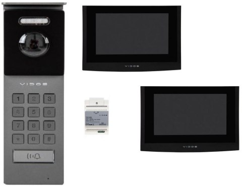 Wideodomofon Vidos 2IP S202/2x M200B-X Wideodomofon Vidos 2IP S202/2x M200B-X