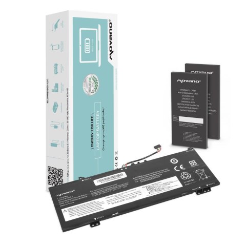 Bateria Movano do notebooka Lenovo IdeaPad 530S-14IKB, 530S-15IKB, L17C4PB0, L17M4PB0 (7.4V-7.6V) (5800 mAh) Bateria Movano do notebooka Lenovo IdeaPad 530S-14IKB, 530S-15IKB, L17C4PB0, L17M4PB0 (7.4V-7.6V) (5800 mAh)