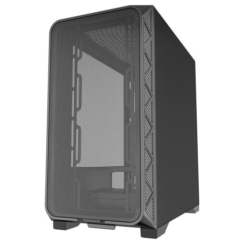 GEMBIRD OBUDOWA FORNAX MK200 MESH, WITHOUT FANS MINI-TOWER (1X USB 3.0, 1X USB 2.0, 1X USB TYPE-C) BLACK GEMBIRD OBUDOWA FORNAX MK200 MESH, WITHOUT FANS MINI-TOWER (1X USB 3.0, 1X USB 2.0, 1X USB TYPE-C) BLACK