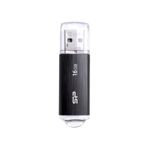 Pendrive Silicon Power Ultima U02 16GB USB 2.0 kolor czarny (SP016GBUF2U02V1K) Pendrive Silicon Power Ultima U02 16GB USB 2.0 kolor czarny (SP016GBUF2U02V1K)