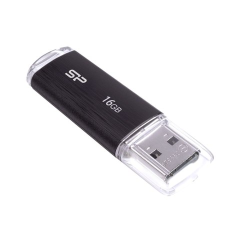 Pendrive Silicon Power Ultima U02 16GB USB 2.0 kolor czarny (SP016GBUF2U02V1K) Pendrive Silicon Power Ultima U02 16GB USB 2.0 kolor czarny (SP016GBUF2U02V1K)