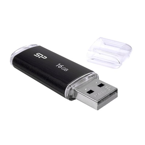 Pendrive Silicon Power Ultima U02 16GB USB 2.0 kolor czarny (SP016GBUF2U02V1K) Pendrive Silicon Power Ultima U02 16GB USB 2.0 kolor czarny (SP016GBUF2U02V1K)