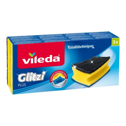 Zmywak profilowany Vileda Glitzi Plus 3szt. Zmywak profilowany Vileda Glitzi Plus 3szt.