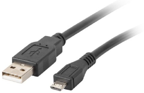 Kabel USB LANBERG microUSB 0.3 Kabel USB LANBERG microUSB 0.3