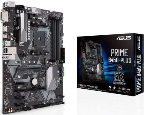 Płyta główna ASUS Prime B450-Plus (Socket AM4 /ATX) Płyta główna ASUS Prime B450-Plus (Socket AM4 /ATX)