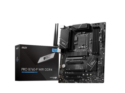 Płyta główna MSI PRO B760-P WIFI DDR4 (Socket 1700 /ATX) Płyta główna MSI PRO B760-P WIFI DDR4 (Socket 1700 /ATX)