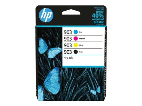 Zestaw tuszy HP 903 czarny i kolory (6ZC73AE)