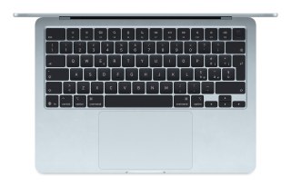 Apple 13-inch MacBook Air: Apple M4 chip with 10-core CPU and 10-core GPU, 24GB, 512GB SSD - Sky Blue