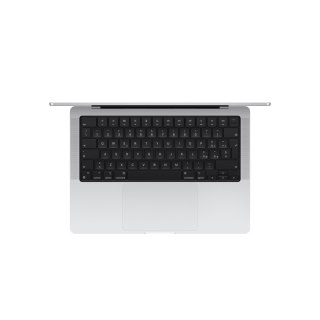 Apple 14-inch MacBook Pro: Apple M4 chip with 10-core CPU and 10-core GPU, 16GB, 512GB SSD - Silver