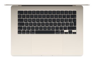 Apple 15.3-inch MacBook Air: Apple M4 chip with 10-core CPU and 10-core GPU, 24GB, 512GB SSD - Starlight