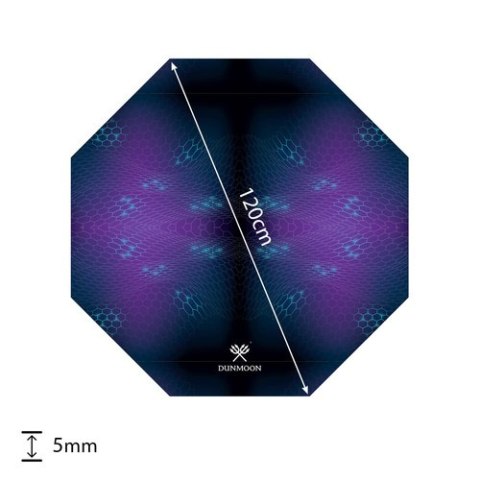 Mata gamingowa pod fotel 8-kątna Dunmoon 25955 Mata gamingowa pod fotel 8-kątna Dunmoon 25955