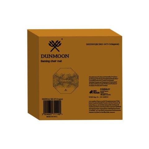 Mata gamingowa pod fotel 8-kątna Dunmoon 25955 Mata gamingowa pod fotel 8-kątna Dunmoon 25955