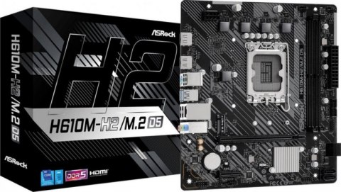 Płyta główna ASROCK H610M-H2/M.2 D5 (Socket 1700 /micro ATX) Płyta główna ASROCK H610M-H2/M.2 D5 (Socket 1700 /micro ATX)