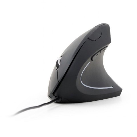 Mysz GEMBIRD MUS-ERGO-01 (optyczna; 3200 DPI; kolor czarny) Mysz GEMBIRD MUS-ERGO-01 (optyczna; 3200 DPI; kolor czarny)