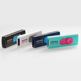 Pendrive ADATA UV220 64GB USB 2.0 white-gray