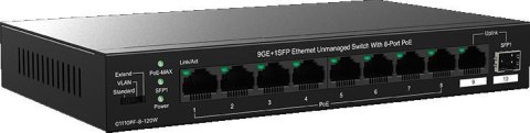 SWITCH POE TENDA TEG1110PF-8-120W SWITCH POE TENDA TEG1110PF-8-120W