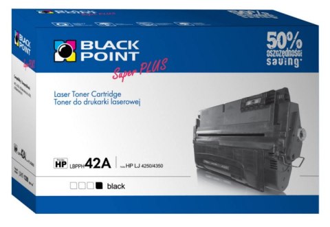 Kaseta z tonerem BLACK POINT LBPPH42A Zamiennik HP Q5942A LBPPH42A Kaseta z tonerem BLACK POINT LBPPH42A Zamiennik HP Q5942A LBPPH42A