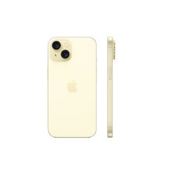 Smartphone APPLE iPhone 15 128 GB (Żółty) MTP23PX/A Smartphone APPLE iPhone 15 128 GB (Żółty) MTP23PX/A