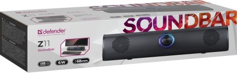 GŁOŚNIK DEFENDER SOUNDBAR Z11 6W LED GŁOŚNIK DEFENDER SOUNDBAR Z11 6W LED