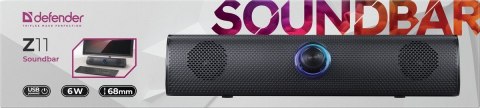 GŁOŚNIK DEFENDER SOUNDBAR Z11 6W LED GŁOŚNIK DEFENDER SOUNDBAR Z11 6W LED