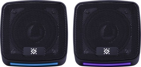 GŁOŚNIKI DEFENDER J3 2.0 6W LED USB CZARNE
