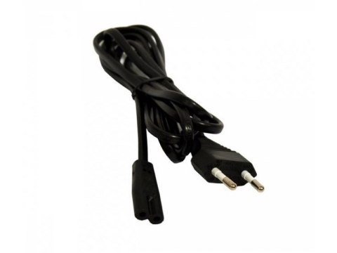 Kabel zasilający GEMBIRD Euro (2-pin) (wtyk)- Euro 8 (2-pin) (gniazdo) 1.8m. PC-184-VDE Kabel zasilający GEMBIRD Euro (2-pin) (wtyk)- Euro 8 (2-pin) (gniazdo) 1.8m. PC-184-VDE