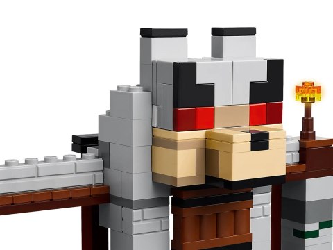 LEGO Minecraft 21261 Wilcza twierdza