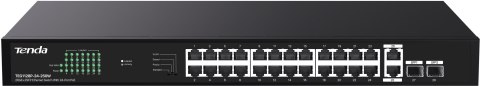 SWITCH POE TENDA TEG1128P-24-250W SWITCH POE TENDA TEG1128P-24-250W