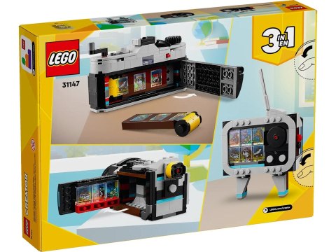 LEGO CREATOR 3 W 1 31147 APARAT W STYLU RETRO LEGO CREATOR 3 W 1 31147 APARAT W STYLU RETRO