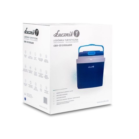 Lodówka turystyczna samochodowa Łucznik CBX-33 Cool&Go XL 33L 12V/220-240V