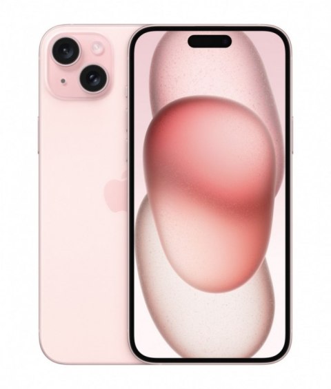 Smartphone APPLE iPhone 15 Plus 256GB różowy MU193PX/A Smartphone APPLE iPhone 15 Plus 256GB różowy MU193PX/A