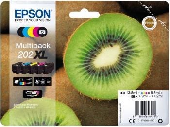 Wkład EPSON Kiwi Multipack 202 C13T02E74010 Wkład EPSON Kiwi Multipack 202 C13T02E74010