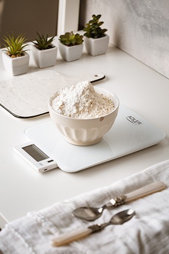 Waga kuchenna - 10kg - ładowana przez USB - wodoodporna IPX5